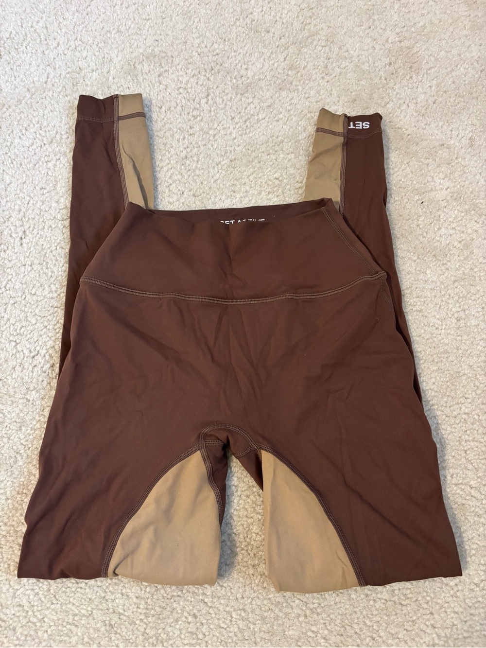 Set Active Sportbody Colorblock Leggings